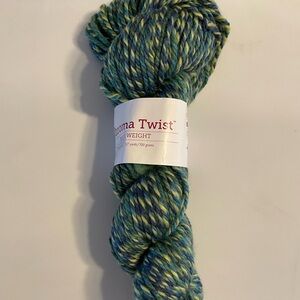YARN!!! KNIT PICKS Chroma Twist Yarn in Blue and Green 1 Hank